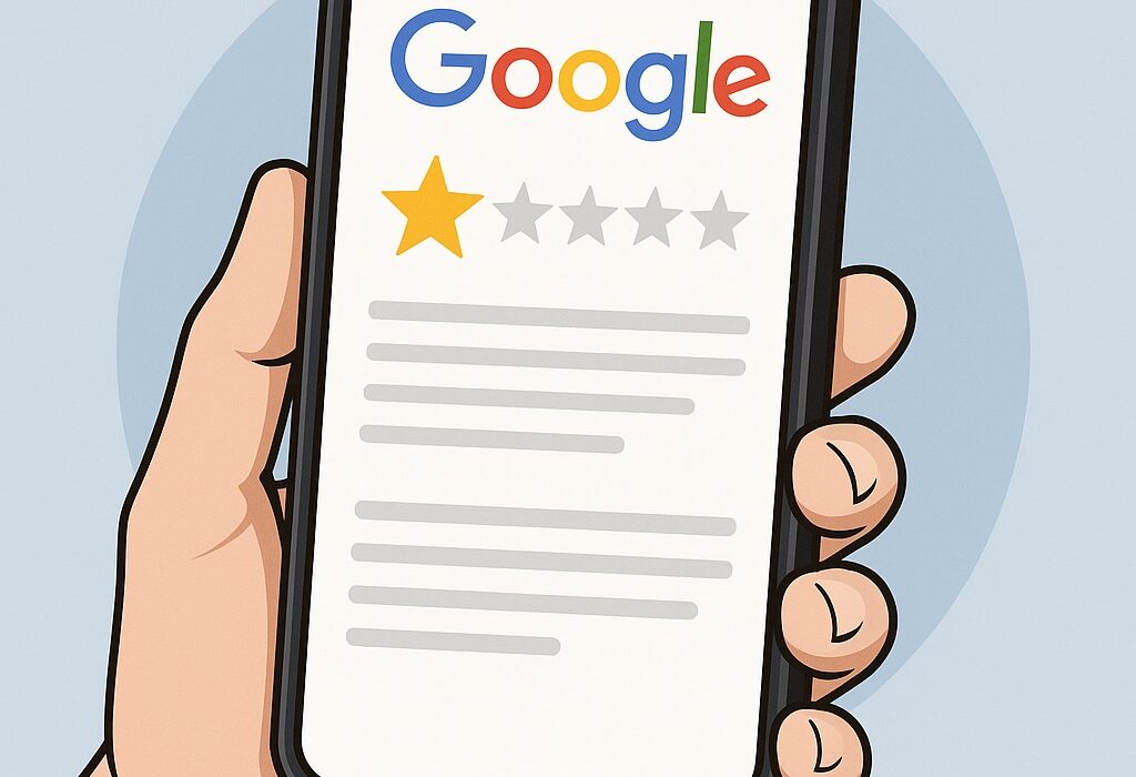 Nur 1 Google-Bewertung? Warum mehr 5-Sterne-Bewertungen entscheidend sind